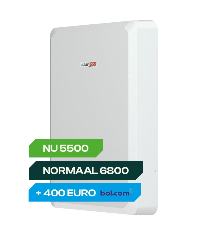 Solaredge wall-mounted batterij korting